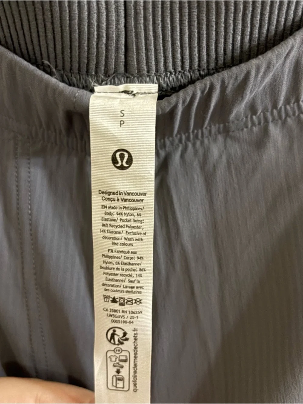 lululemon athletica Gray Dance Studio pants